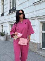 T-shirt LaMilla szminkowy