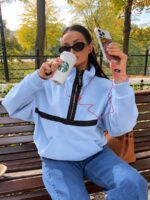 Bluza polar Aspen LaMilla jasny niebieski