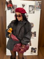 Komplet LaMilla ciemnoszary spodenki i kurtka