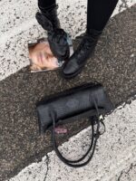 Buty botki LaMilla z kwiatami